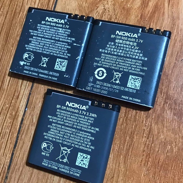 Pin Nokia BP-5M Dành Cho Nokia 8600 / 5610 / 5611 / 5700 / 5710 / 6110 / 6500S / 7390 / 6220C