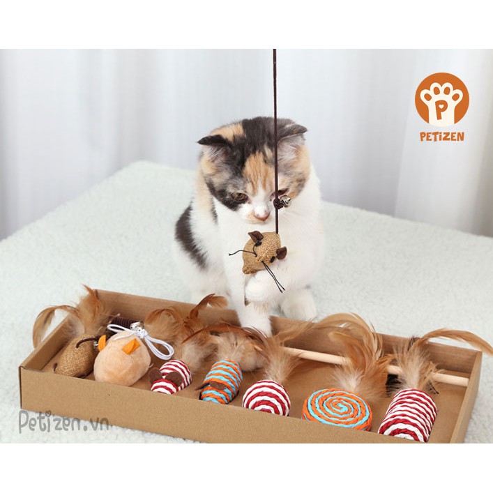 Set đồ chơi 7 món cho Mèo