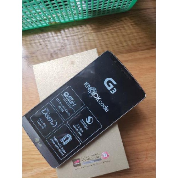 Điện thoại LG G3 ram 3G rom 32G máy Chính Hãng, màn 5.5inch, Cấu hình Cao, đánh Game siêu mượt