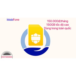 SIM DATA DUNG LƯỢNG KHỦNG 150GB/THÁNG