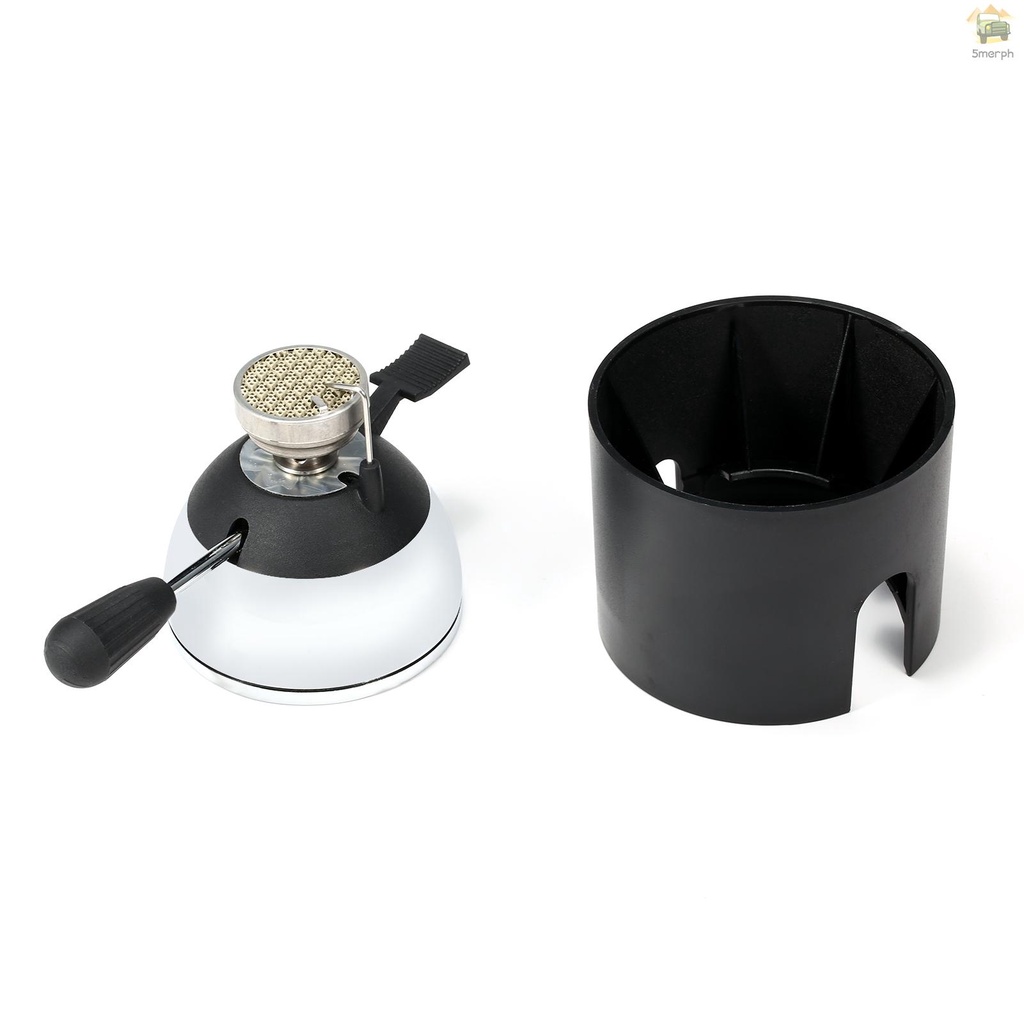 Bếp gas butan mini kèm giá đỡ bơm khí chống gió tiện dụng mang theo du lịch cắm trại