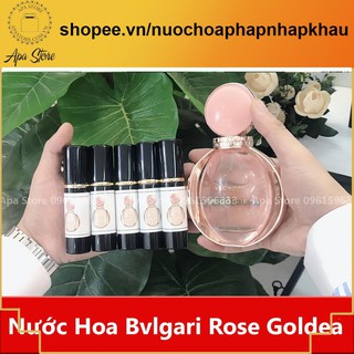 Nước Hoa Nữ Bvlgari Rose Goldea Dung Tích 5ml 10ml Chai Dạng Xịt