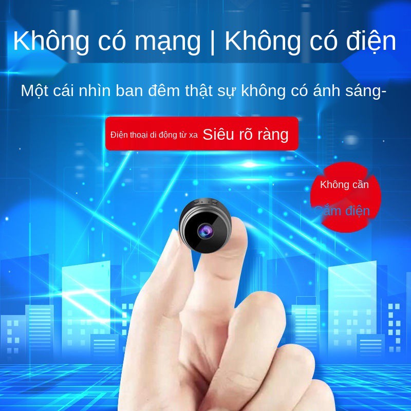 Camera nhỏ màn hình không dây độ nét cao nhìn ban đêm kết nối từ xa di động wifi thông minh điện thoại đầu dò <