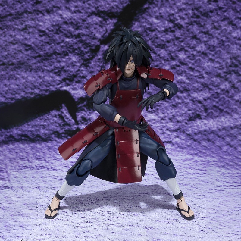 BANDAI Mô Hình Nhân Vật Madara Uchiha Anime Naruto Bằng PVC 15.5 KW94