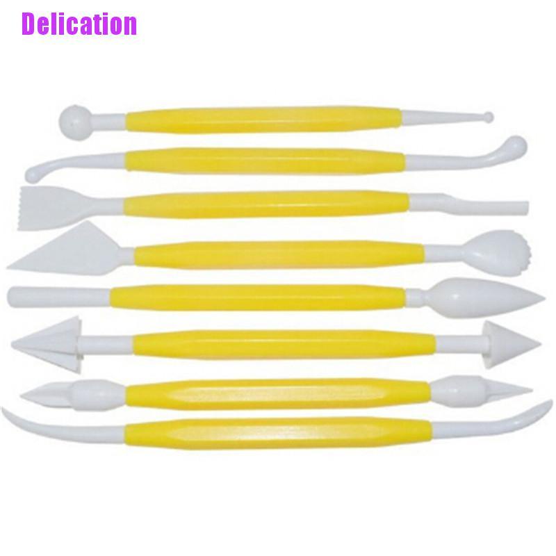 Set 8 dụng cụ tạo hình đất sét nhiều kiểu dáng cho bé