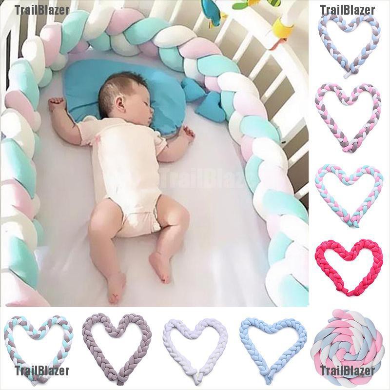 {Tra*COD}3.5M Length of baby nests Head guard Knot cushion Bed Baby cot THRO