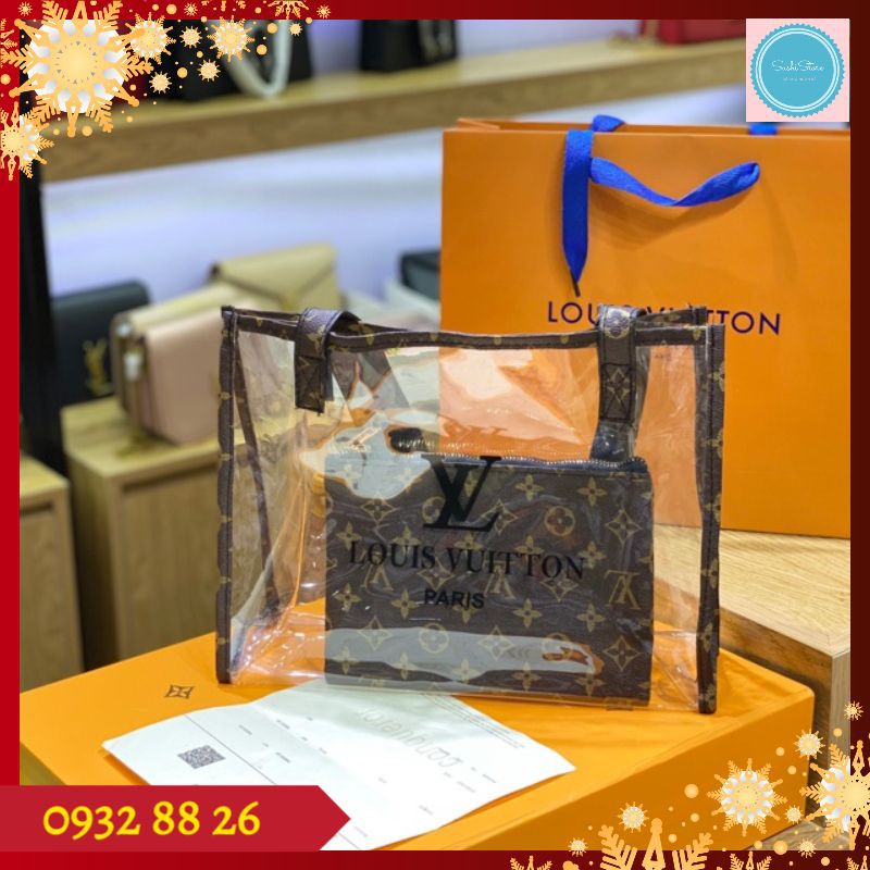 Túi xách trong suốt 💎FREESHIP💎 Túi xách nữ trong suốt kèm ví chất liệu nhựa PVC cao cấp