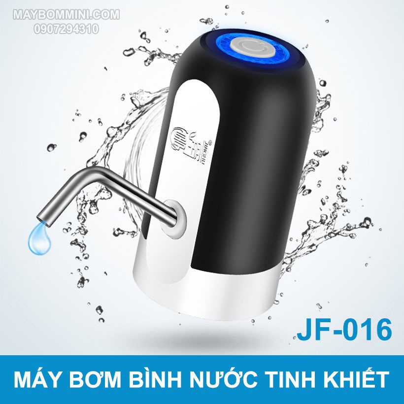 Vòi bơm hút bình nước bình rượu điện tự động có sạc USB, máy hút nước tự động