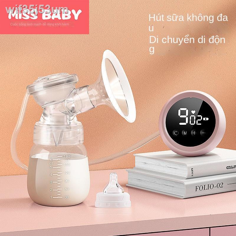 ▽﹍▬Máy hút sữa điện MissBaby Thiết bị vắt tự động cho mẹ lớn Công suất không bằng tay Tắt tiếng