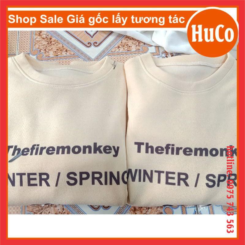 áo sweater thời trang thu đông nam nữ - áo sweater nỉ bông 2021-form áo thụng tay cánh rơi unisex freesize siêu ấm hodi | BigBuy360 - bigbuy360.vn