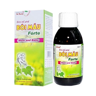 Siro bổ phế Bối Mẫu Forte Mom and Baby Tất Thành Pharma giảm ho long đờm 125ml