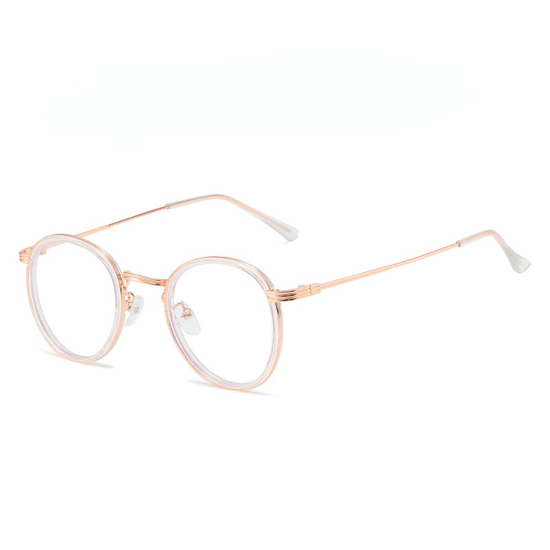 Kính Cận Gọng Kim Loại Chống Ánh Sáng Xanh Cho Nam/Nữ