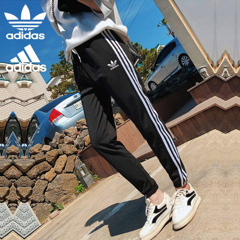 Quần Thể Thao Adidas Phối Ba Sọc Thời Trang Năng Động Cho Nam