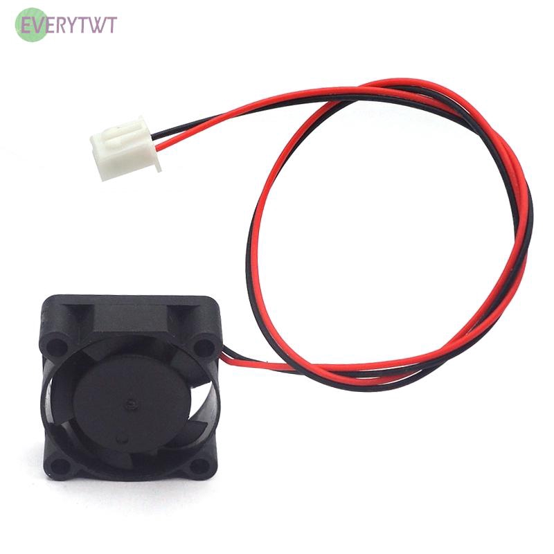 Quạt Tản Nhiệt Mini Dc 12V / 24V 2Pin 2.5Cm 25X10Mm Cho Máy In 3D