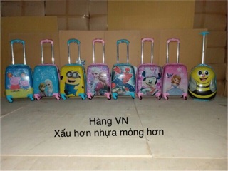 Vali trẻ e các hình size 16 hàng China