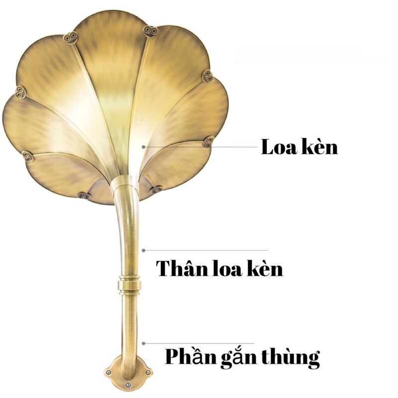 Phụ kiện loa Kèn máy hát đĩa than (hàng order)