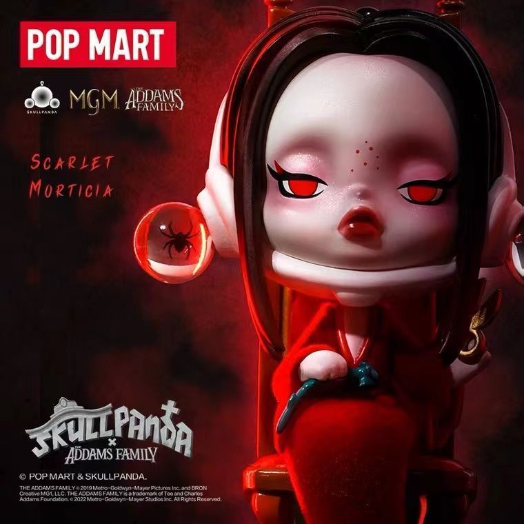 Ultra Mô Hình Nhân Vật POPMART POPMART SKULLPANDA Adams Family sp6
