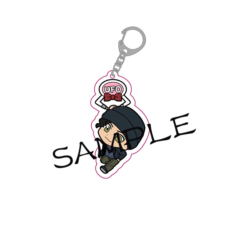 ( GẮP TREO ) Móc khóa DETECTIVE CONAN Thám Tứ Lừng Danh in hình anime chibi Mica trong acrylic