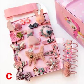 Set nơ dây buộc tóc  cho bé GÁI