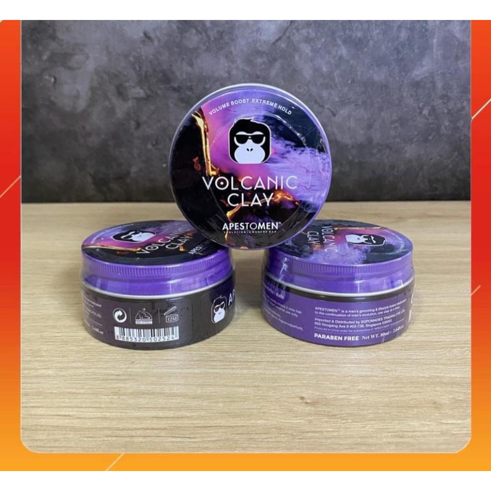 Combo Sáp vuốt tóc Vol Clay và Gôm xịt tóc Silhouette + Tặng Lược