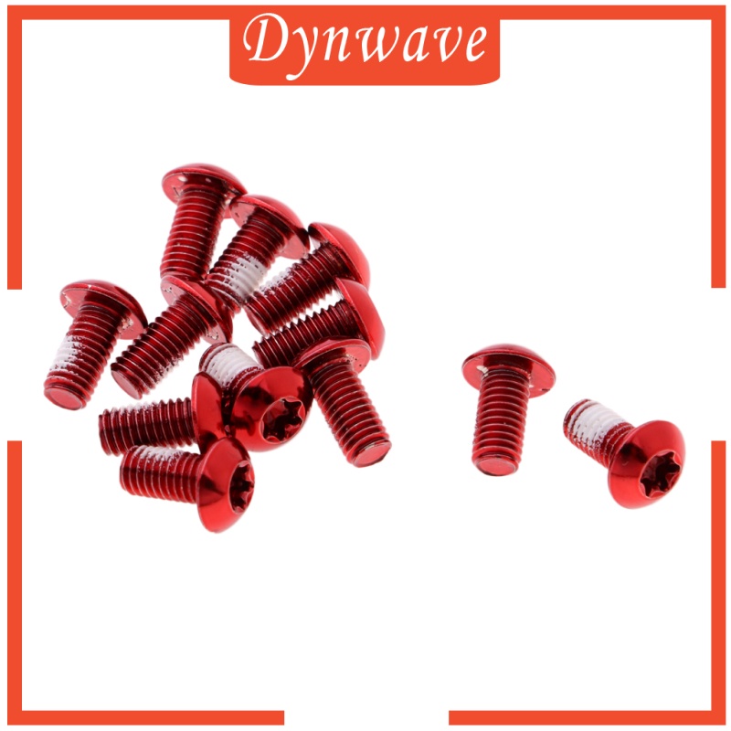 Bộ 12 Ốc Vít Màu Đỏ Chuyên Dụng Cho Phanh Đĩa Xe Đạp Leo Núi