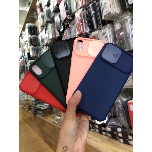 Ốp lưng iPhone X nhựa dẻo che camera