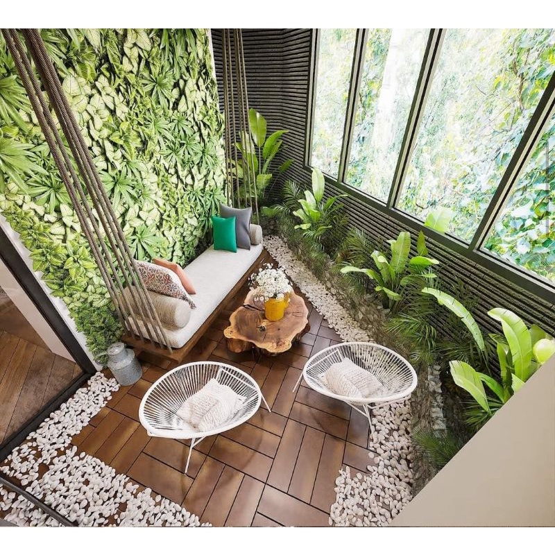 Xích đu ban công thư giãn