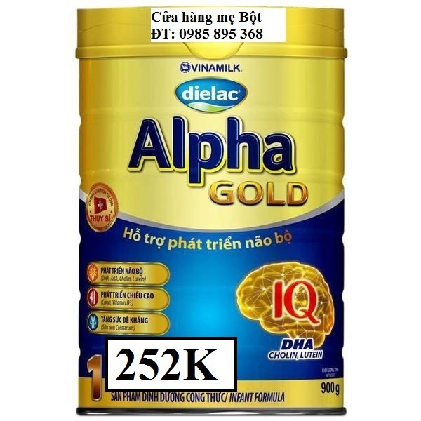 Dielac Alpha Gold 1 900g Date 2020