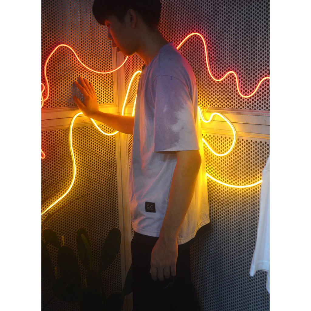 Áo thun Stee Layer loang màu CVC - Giá sỉ Unisex