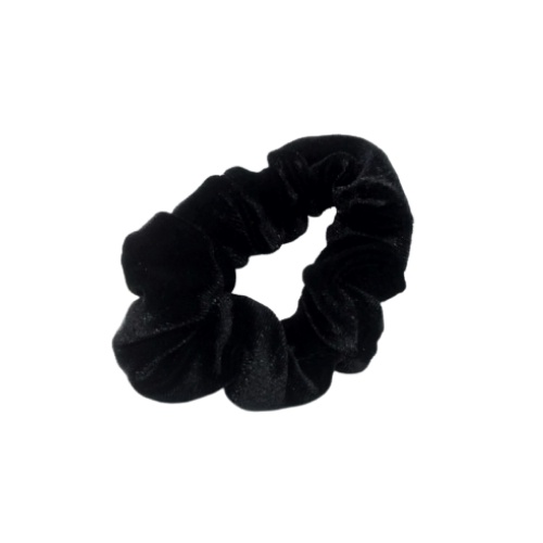 [HÀNG CÓ SẴN]Cột tóc vải nhung màu đen thời trang