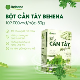 BỘT CẦN TÂY SẤY LẠNH THEO CÔNG NGHỆ NHẬT BẢN BEHENA