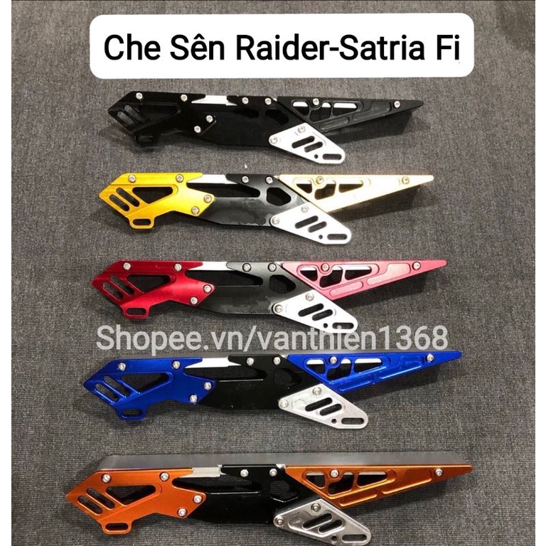 Catte Che Sên Raider/Satria Fi Nhôm CNC Đủ Màu