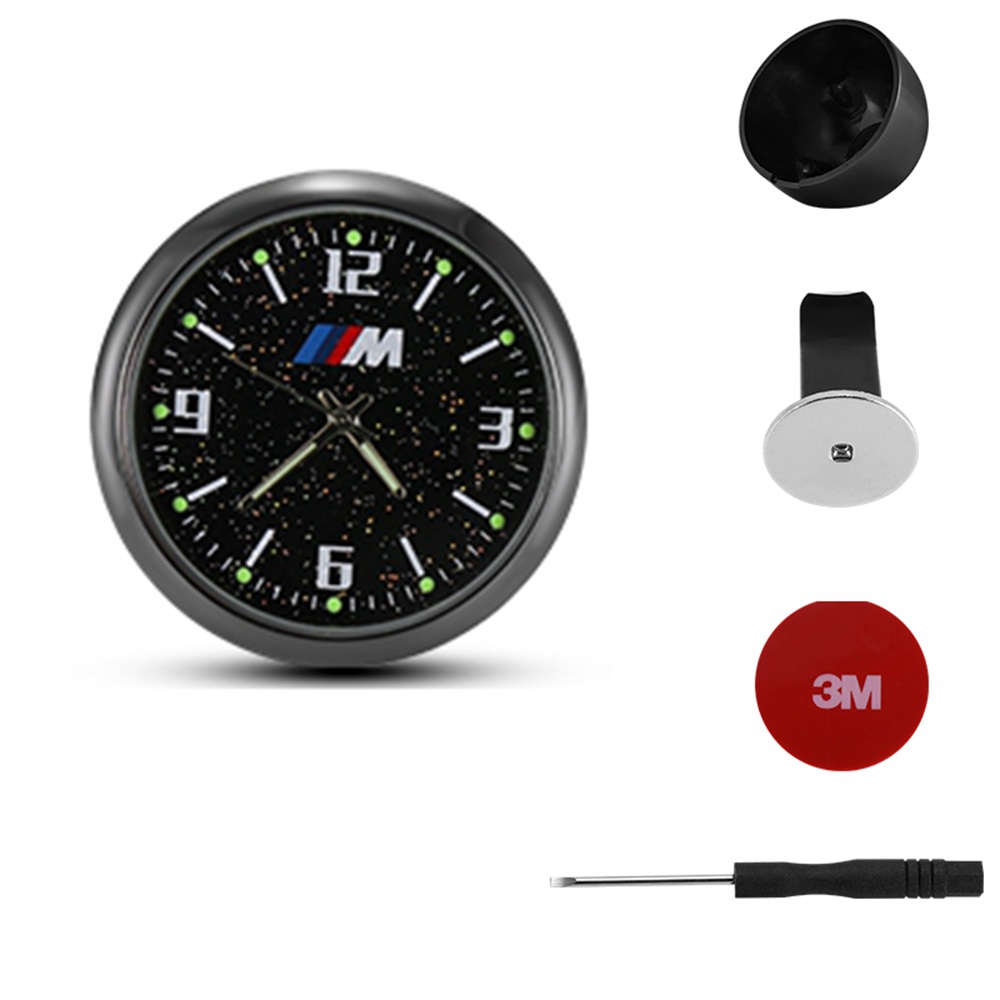 Đồng Hồ Điện Tử Phát Sáng Chất Lượng Cao Dành Cho Xe Hơi BMW