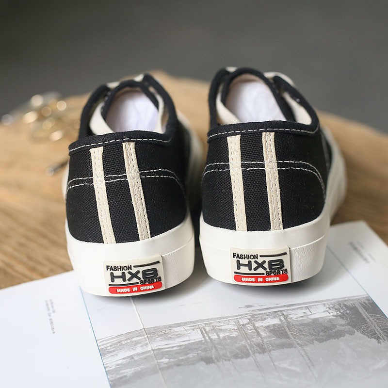 Mới Giày Thể Thao Nữ Vải Bạt Thời Trang Hàn