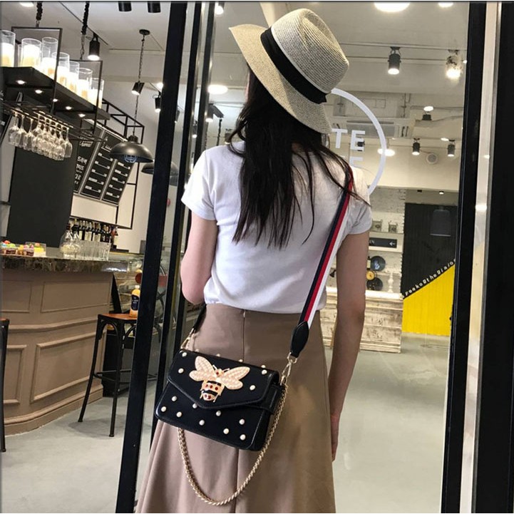 Túi xách đính hạt châu cao cấp