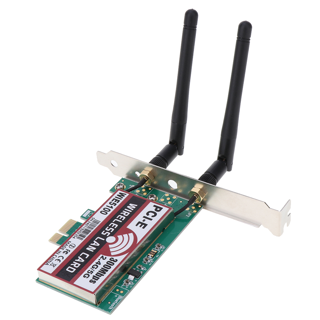 Bộ Card Mạng Wifi Wlan 300mbps Cho Xp / 7 / 8 / 10