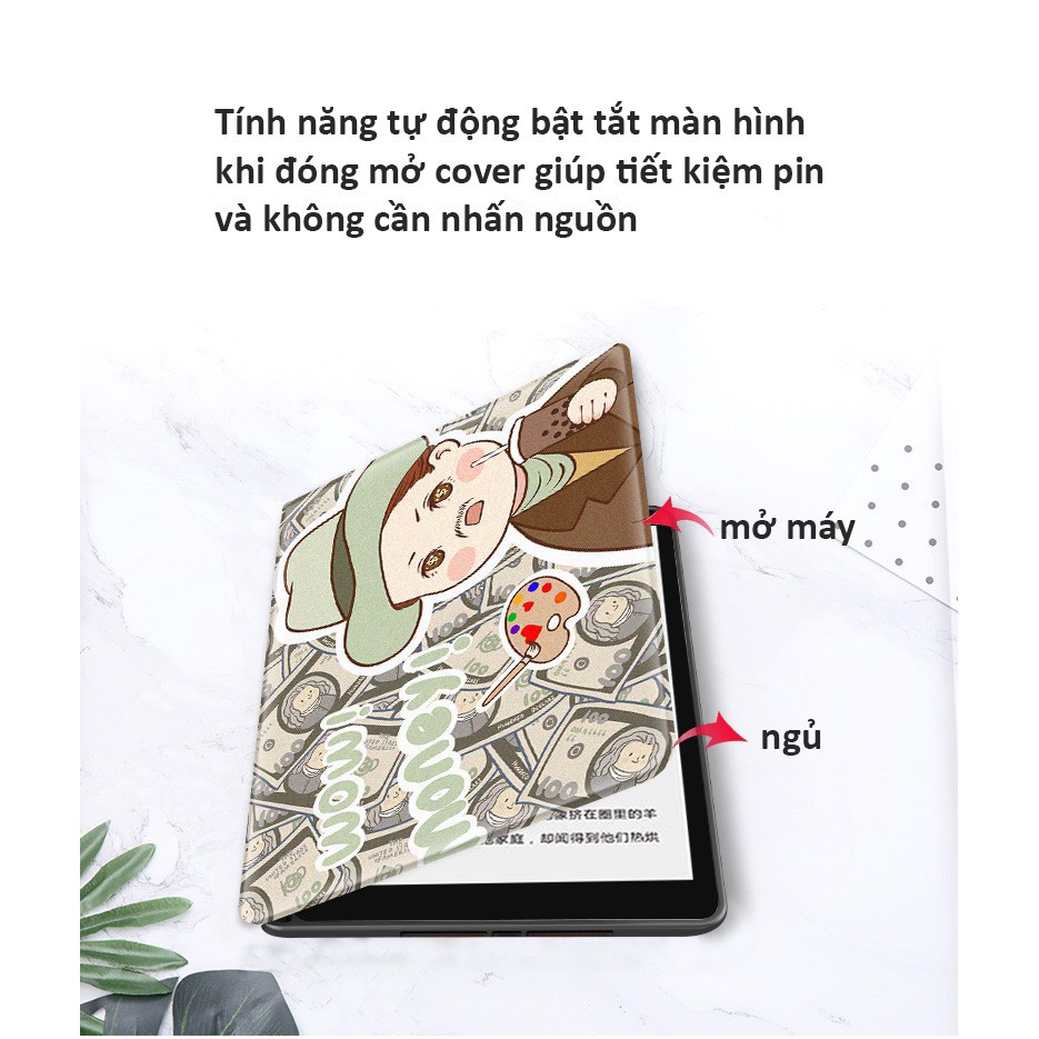 Ốp lưng máy đọc sách Kindle Paperwhite phong cách hoạt hình nhiều mẫu mã hàng có sẵn