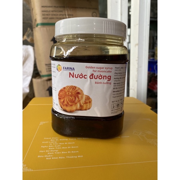 Nước  đường  bánh  nướng