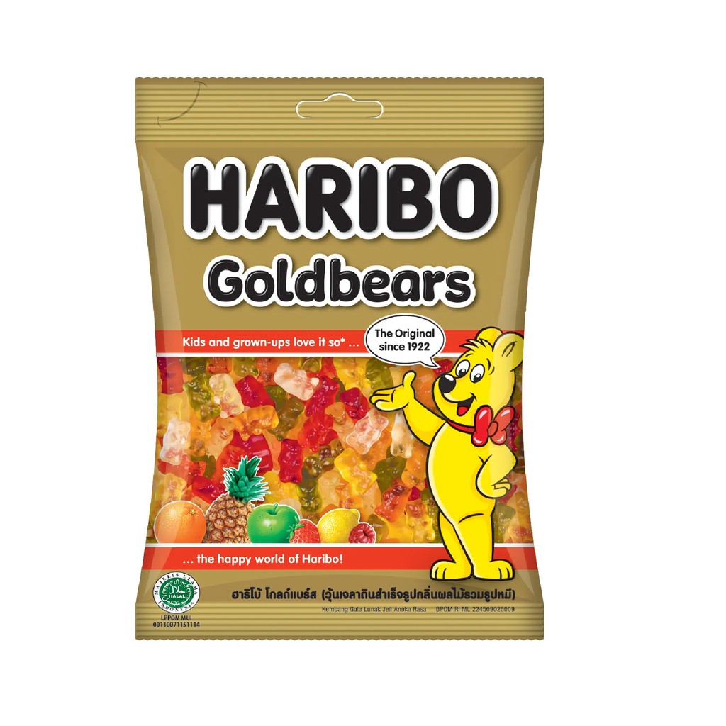 Kẹo dẻo Haribo Goldbears 160g