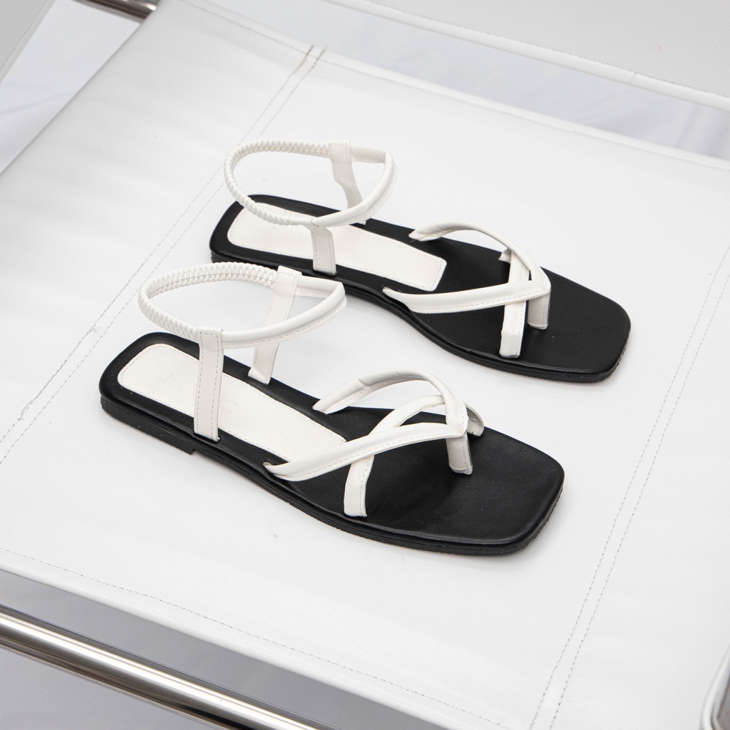 Giày MWC 2923 - Giày Sandal Kẹp Ngón Đế Bệt Quai Dây Mảnh Thời Trang