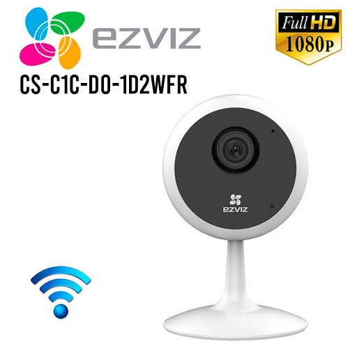 Camera ip wifi Ezviz C1C-B 2Mp - đàm thoại 2 chiều, Hổ trợ thẻ nhớ 128G - Bảo hành chính hãng 24 tháng | BigBuy360 - bigbuy360.vn