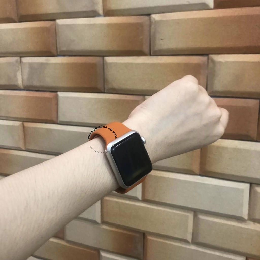 DÂY CAO SU CAM ĐẤT APPLE WATCH ,T500plus ,HW12..Đủ size 38mm 40mm 41mm 42mm 44mm 45mm