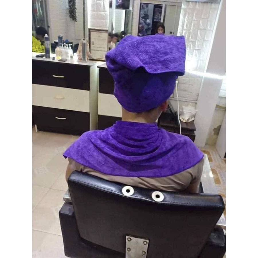 Khăn gội Spa, Salon quấn tóc, làm nail, làm mặt LOẠI DÀY mềm mại, thấm nước tốt