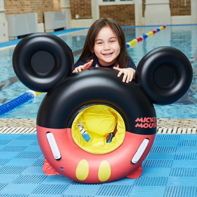 [Tặng set vá mini - Có Sẵn- Rẻ vô địch] Phao bơi hình Mickey và Minnie cho bé đẹp mê mẩn