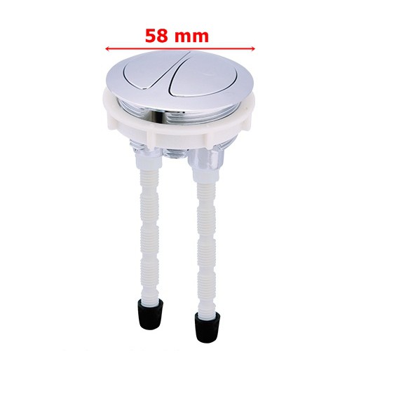 Bộ nút nhấn dành cho bồn cầu 2 nhấn đường kính 5.8cm