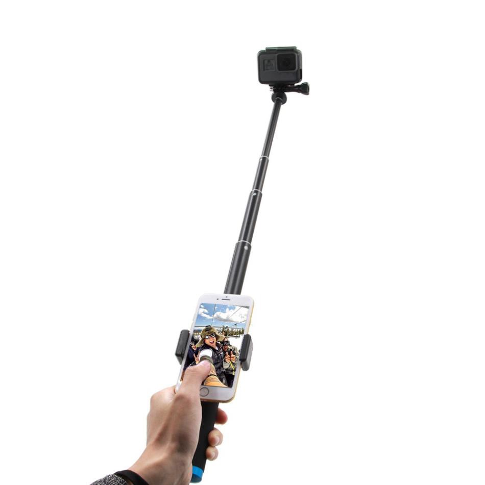 Gậy Selfie Cho Gopro Chiều Dài Tối Đa 90cm Và Khi Thu Gọn 25cm Chính Hãng Telesin