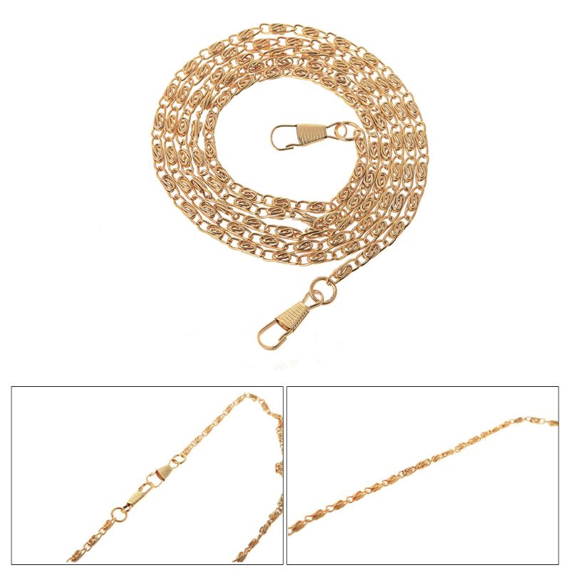 New Metal Purse Chain Strap Handle Shoulder Crossbody Bag Handbag Replacement