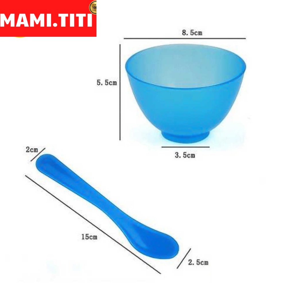 Bát trộn đắp mặt lạ, 6 Chi Tiết - MAMITITI