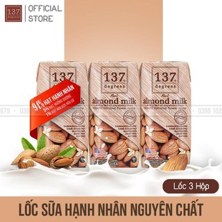Sữa Hạt Hạnh Nhân Nguyên Chất 137 Degrees - 180ml