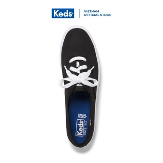 Giày Keds Nữ - Triple Canvas Black - KD057298
